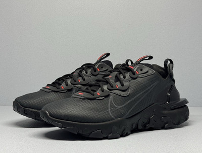 Nike React Vision Anthracite Black Crimson Men's EU 45 US 11 New HQ3819-003