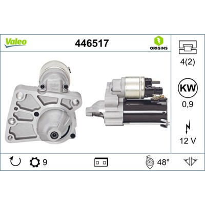 Starter VALEO ORIGINS NEW VALEO 446517