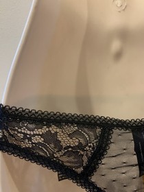 Maison Close Inspiration Divine Panty Black 6-8 BNWT Boxed Freepost