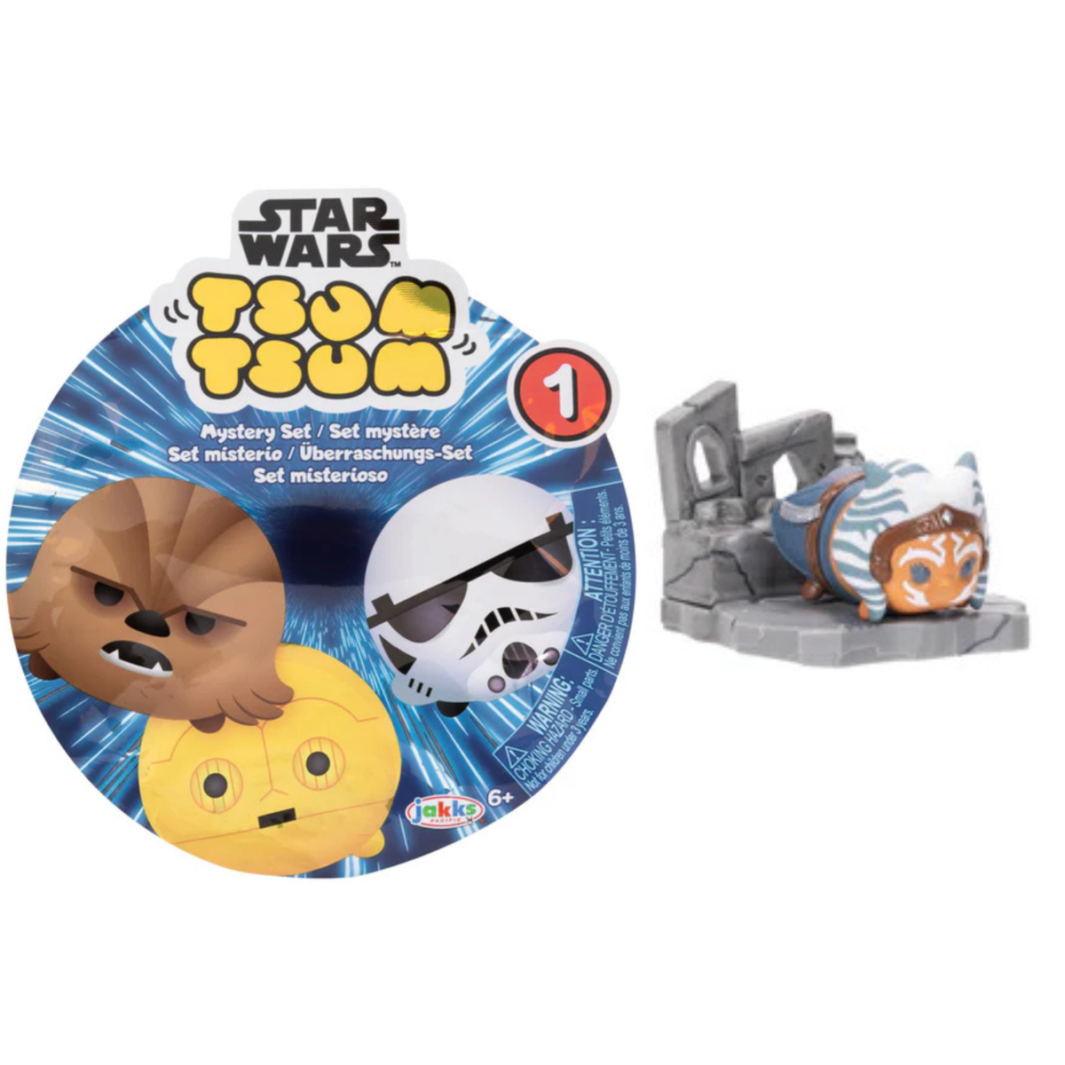 Jakks Star Wars Tsum Tsum Series 1 - Ahsoka Tano with Jedi Temple