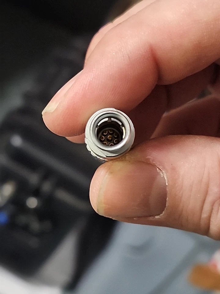 LEMO FGA.1B Series Plug, Straight, Push-Pull 8-Pin Connector (x10) - Image 3 of 4