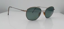 Vintage Lens Crafters Hamilton Bronze Oval Sunglasses FRAMES ONLY ltaly