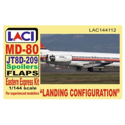 1/144 LACI 144112 MD-80 Landing Configuration For Eastern Express model kit