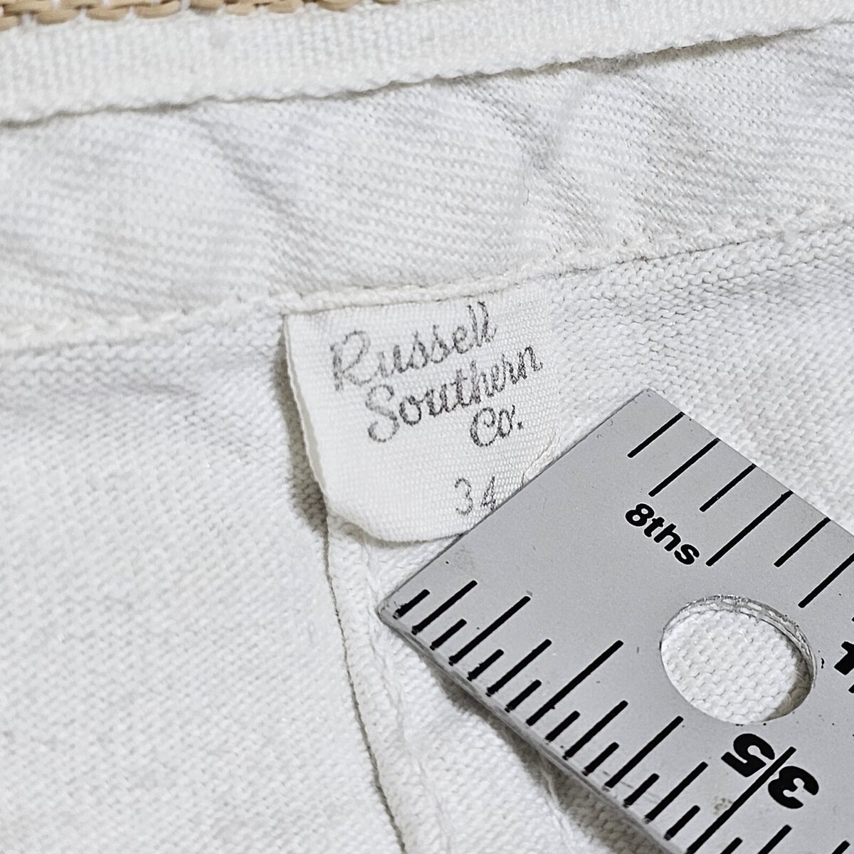 Vintage 1960s Russell Southern Co. Baseball Pants Size 34 Vintage 1960s Russell Southern Co. Baseball Pants Size 34