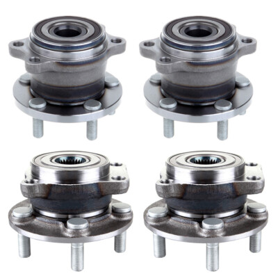 4pcs Front Rear Wheel Hub Bearings For 2005-2009 Subaru Legacy Outback
