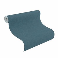 Vlies Tapete Uni Einfarbig Rasch Petrol 490091 (3,00€/1Qm)