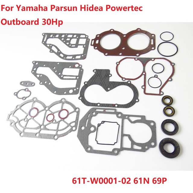 97 C30elrv Repair Kit Yamaha OUTBOARD C30 Gasket Set Powerhead 61t