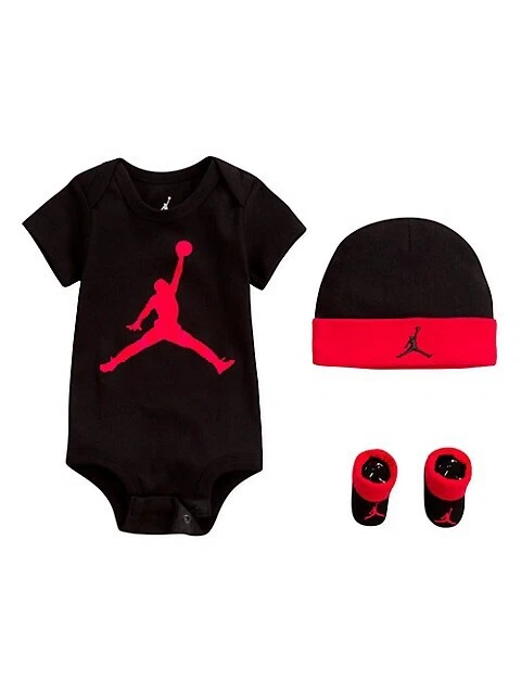 Jordan infant hat shop and booties