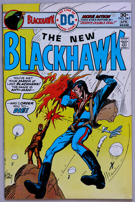 Blackhawk #245 Vol 1 Joe Kubert Cover - DC Comics - Steve Skeates - George Evans