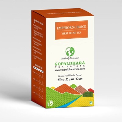 Gopaldhara Darjeeling Tea Emperor's Choice 2023 50g Paper Box - (Royal Series)