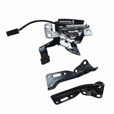For 2008-2012 Honda Accord Sedan 3pcs Hood Latch Lock & Hood Hinges Set 5518231