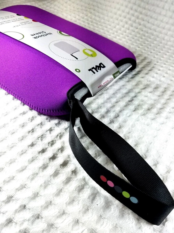 Dell Netbook Sleeve Tablet Cover Kindle 10.2 inch PLUM/Black Purple NEW - Image 4 of 4