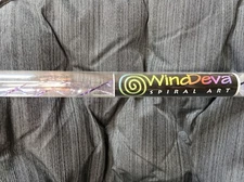 The Original Hawaiian Wind Deva Violet Acrylic Spiral Wind Spinner 20 Inch