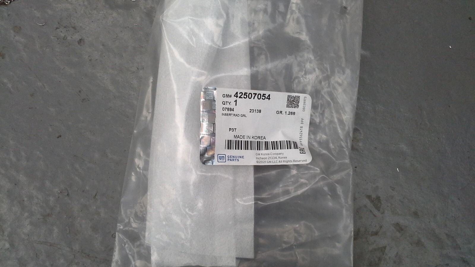 Vauxhall Mokka X 16 - on Going Chrome Grill Grille Trim Left 
