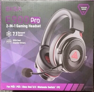 Eksa E900 Pro 2-In-1 Gaming Headset  7.1 Surround Sound  (Upgraded Version) NEU!