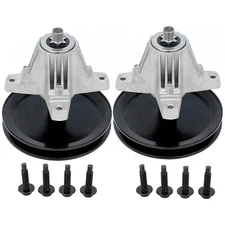 1 Pair Mower Blade Deck Spindle For MTD Troy-Bilt T-1500 T-1600 TB-46 618-06989