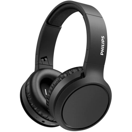 Philips H5205 Over-Ear Bluetooth Wireless Headphones, (BLACK), NEW - Afbeelding 1 van 11