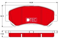 TRW GDB3467DTE BremsklöTze, BremsbeläGe FüR Nissan X-TRAIL (T31)