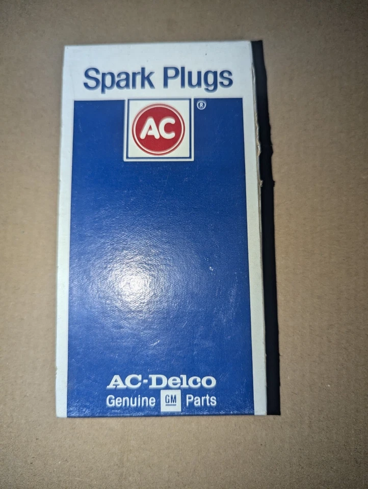 Nuevo de Lote Antiguo Genuino GM ACDelco Bujías CR42TS Anillo Verde Foto 2 de 3