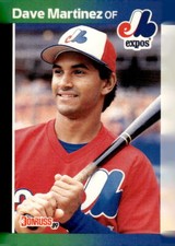 1989 Donruss #102a Dave Martinez