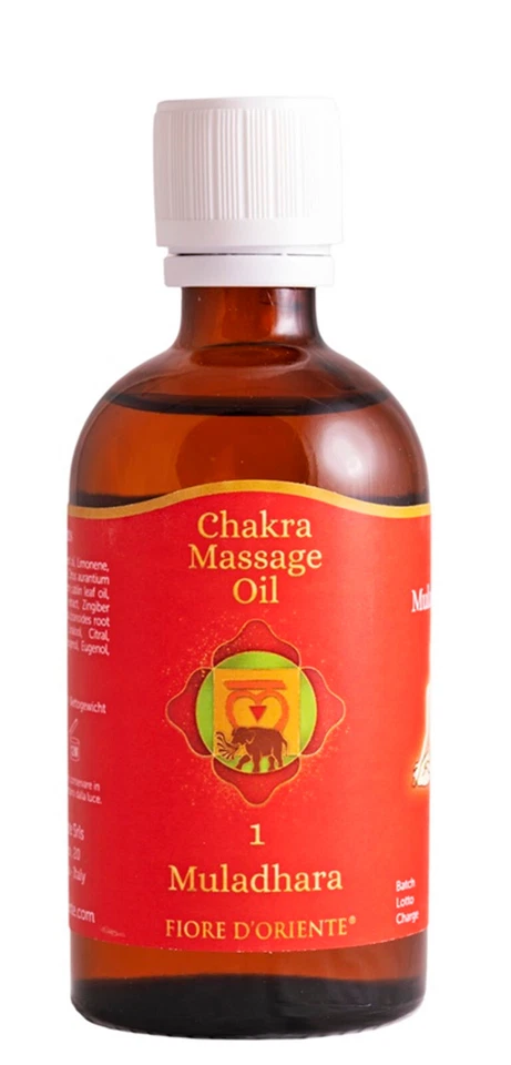 Chakra Massageöl. Wurzel-Chakra (Muladhara) - Fiore D' Oriente Sris, 100ml