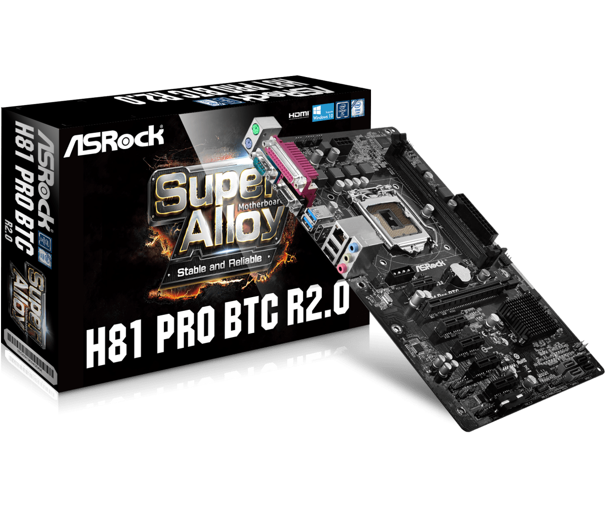 ASRock H81 Pro BTC Socket 1150, Intel Motherboard for sale