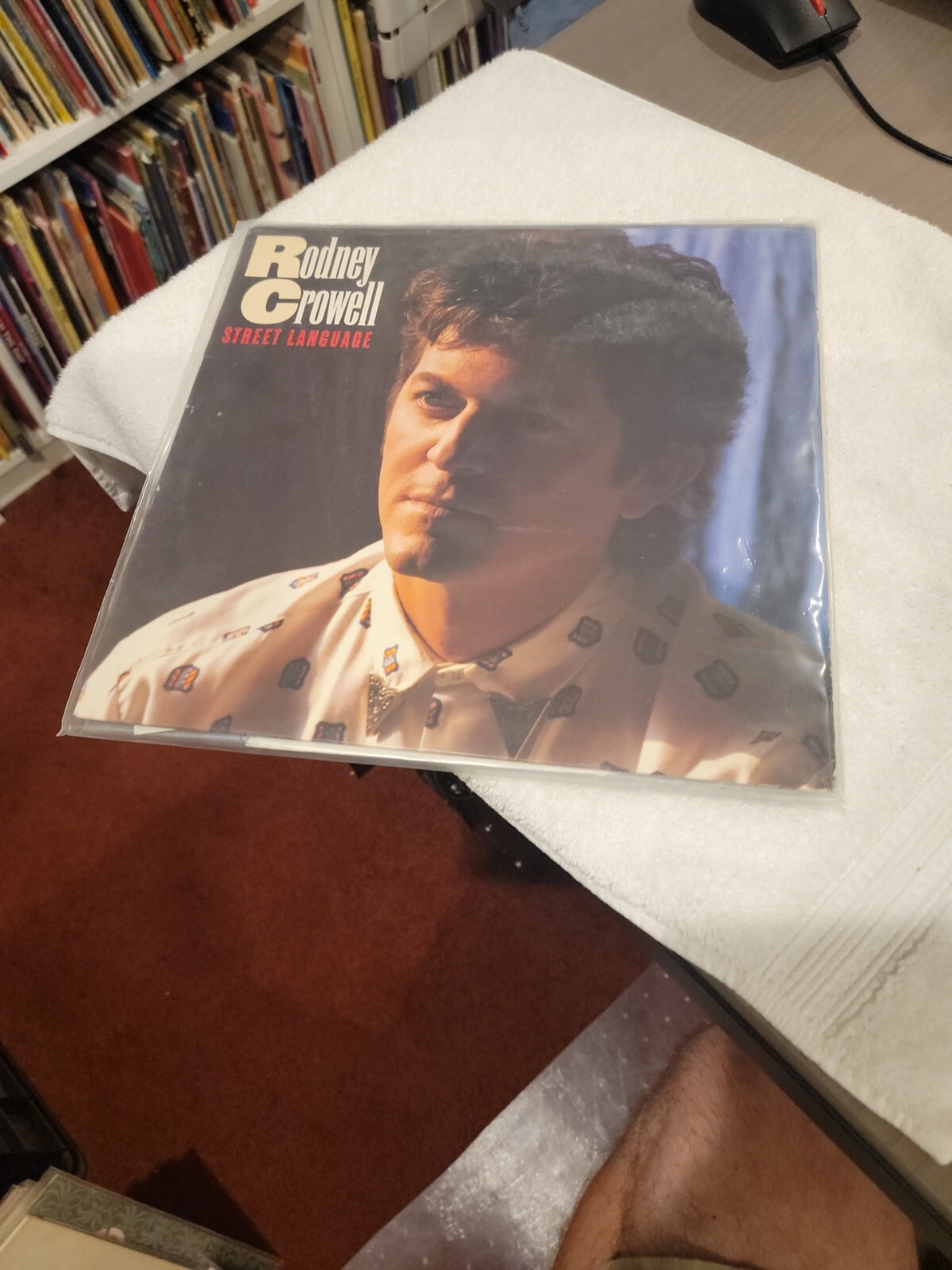 Rodney Crowell Street Language Record Album Vinyl LP EX/VG+ eBay