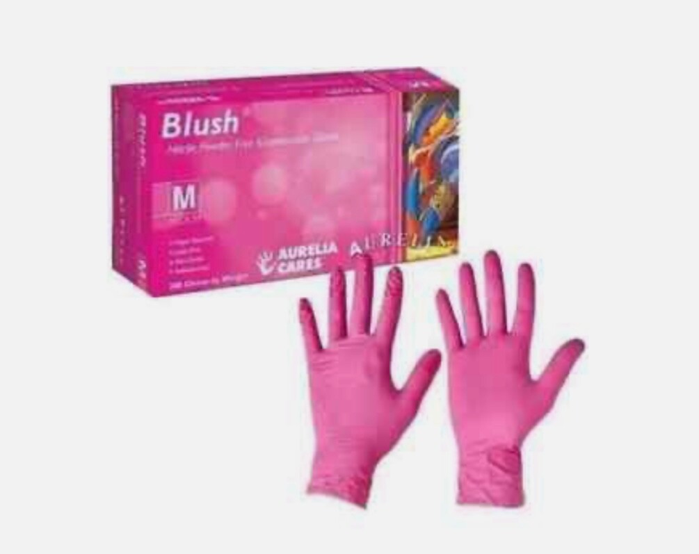 Kalinga Ashok Aurelia Robust Nitrile Gloves Aurelia Blush Blush