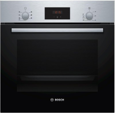 Bosch HBF133BR0 Serie 2 Einbaubackofen,66 l, Edelstahl, EcoClean Direct,Klasse A