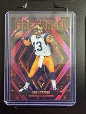 2022 Panini Phoenix Fire Forged Pink Kurt Warner 42/175