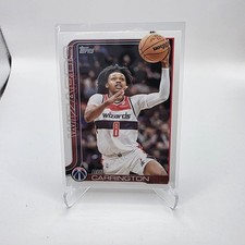 2025-26 Topps #97 - Bub Carrington - Washington Wizards NM/MT