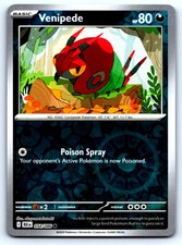 Venipede Black Bolt #54 Reverse Holo NM Pokemon Card