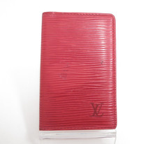 Authentic LOUIS VUITTON Epi Organizer de Poche Card Case S 48913