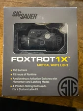 Sig Sauer  FOXTROT1X Weapon Rail-Mount White Light - 450 Lumens SISOF12001 used