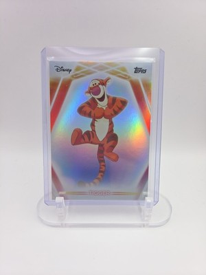 2026 Topps Disney Neon - Rainbow Foil #7 Tigger