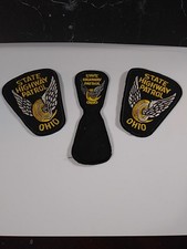 Three Piece Ohio State Patrol Patches New
