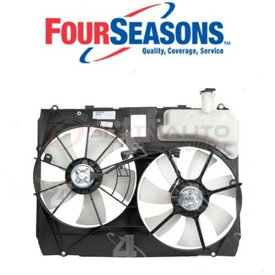 Four Seasons Dual Radiator & Condenser Fan Assembly for 2004-2005 Toyota zy