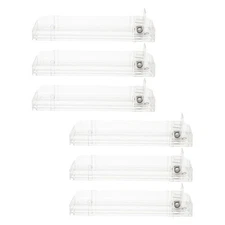 6 Pcs Automatic Drink Dispenser Shelf Drawer Divider Cigarette Pusher