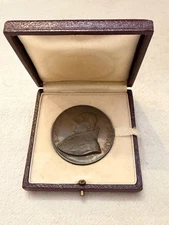 Vatican Bronze Medal 1959 Pope John XXIII Roman Coin Catholic Case Gift Religion