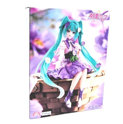 Hatsune Miku Flower Fairy Morning Glory Pink ver. Noodle Stopper Figure FuRyu