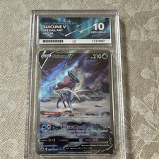 Ace 10 Pok�mon Suicune V GG38/GG70 Crown Zenith Special Art Holo EN 2023