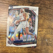 Panini 2025 Prizm WNBA Basketball Kiki Iriafen Mystics #72 Rookie