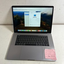 Apple MacBook Pro A1990 Silver 512GB SSD 2.6 GHz Core i7 32GB RAM 15" LED Laptop