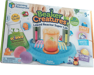  Becher Kreaturen Flüssiger Reaktor Super Labor | MINT Science Kit | Originalverpackt | Sehr guter Zustand