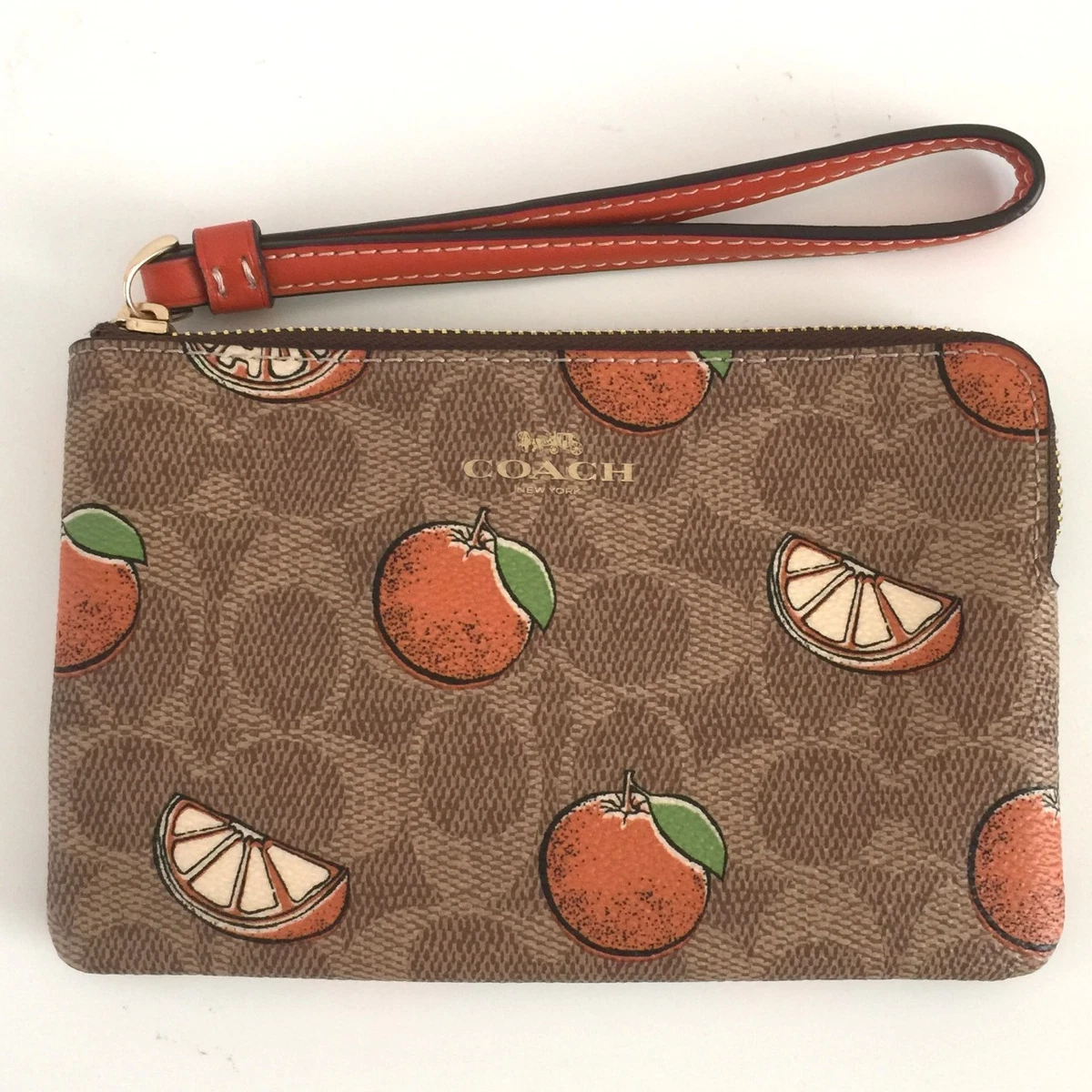 Coach Canvas Orange Wallets for Women for sale | eBay