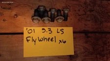  Silverado Sierra Truck LS 4.8 5.3 6.0 6.2 Flywheel Flex Plate Bolts used set 6