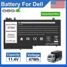 LOT NGGX5 Battery For Dell Latitude E5270 E5470 E5570 Precision 15 3510 P84F001