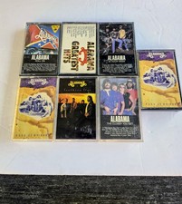Alabama Cassette Tapes lot of 7 all play tested