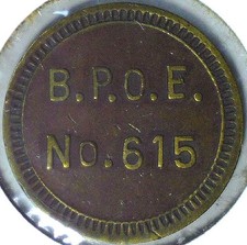 B.P.O.E. No. 615 - GOOD FOR 5 &cent; IN TRADE - BRAINERD, MN - TC# 132748 - EC 8431