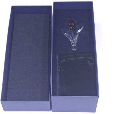 Swarovski SCS The Vase of Roses Jubilee Edition 2002 Crystal Figurine Box & COA